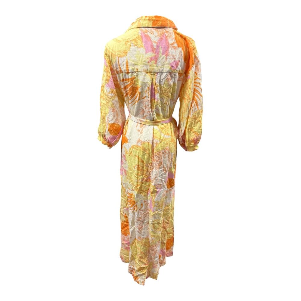 Anthropologie Maeve Mona Linen Shirt Dress - Picture 5 of 6